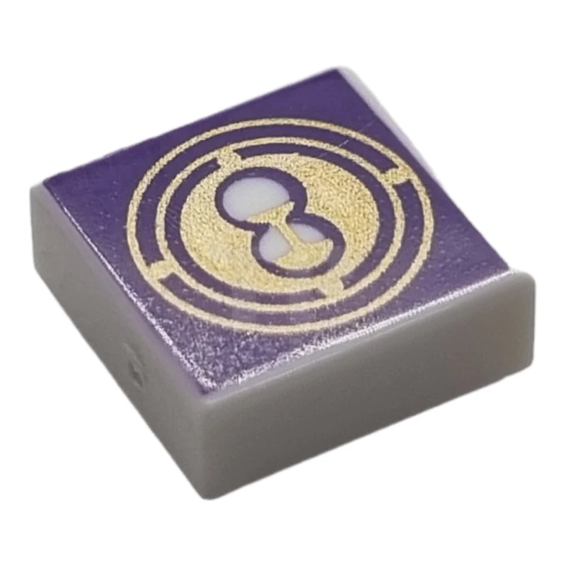 LEGO&reg; 6434352 - 3070pb292 - Tile 1 x 1 with Hourglass Pattern (HP Time Turner)