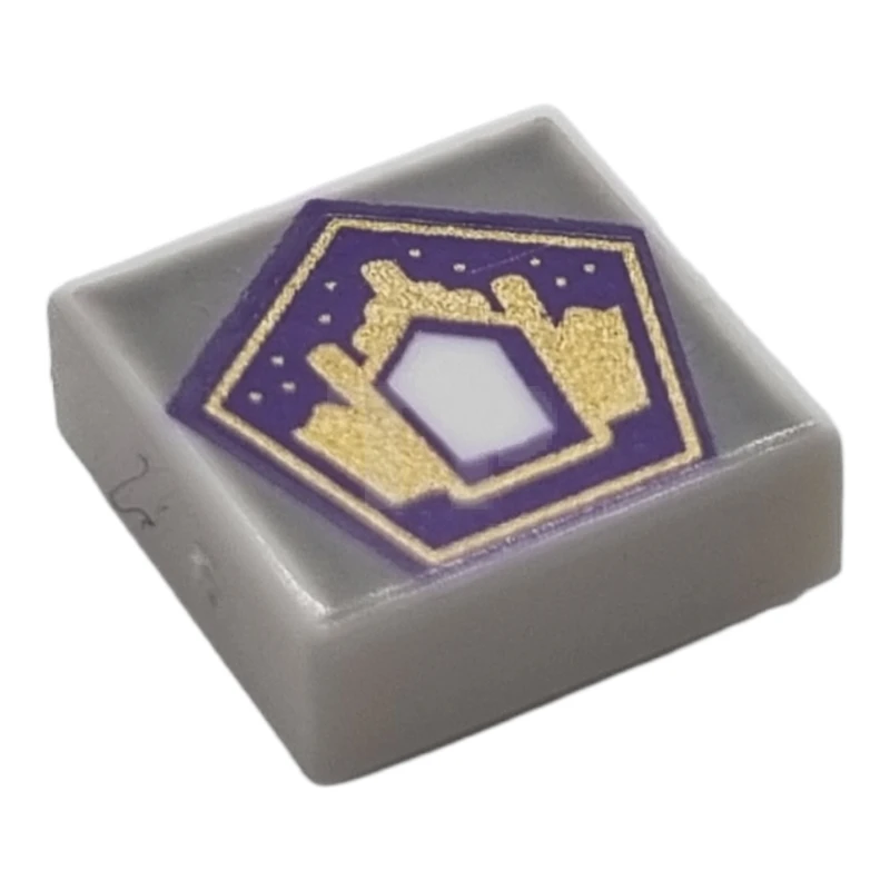 LEGO&reg; 3070pb293 - 6434352 - Tile 1 x 1 with Building with Doorway Pattern (Chocolate Frog Card)