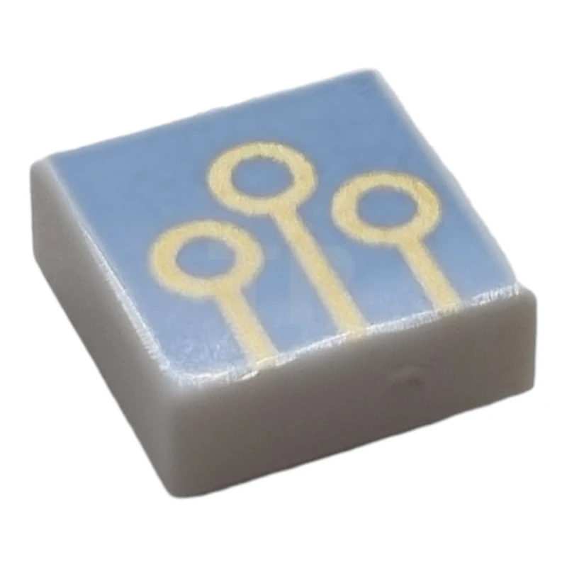 LEGO&reg; 3070pb294 - 6434352 - Tile 1 x 1 with Circles on Posts Pattern (Quidditch Hoops / Goals)