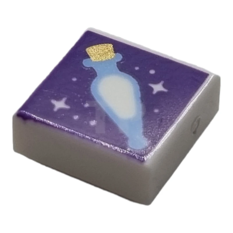 LEGO&reg; 3070pb296 - 6434352 - Tile 1 x 1 with Potion Vial Pattern (Felix Felicis / Liquid Luck)