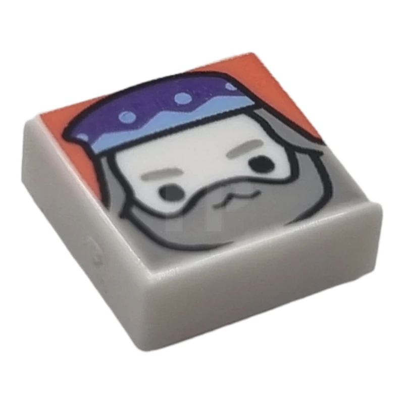 LEGO&reg; 6434352 - 3070pb303 - Tile 1 x 1 with Male Wizard Pattern (Albus Dumbledore)