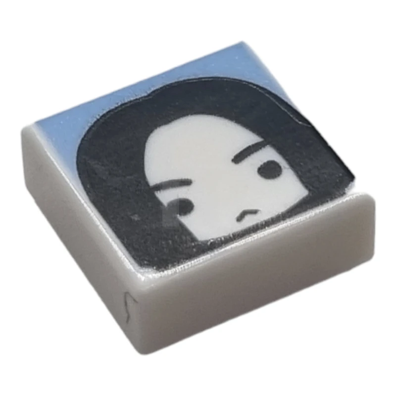 LEGO&reg; 6434352 - 3070pb305 - Piastrelle 1 x 1 con modello di testa maschile (Severus Piton)