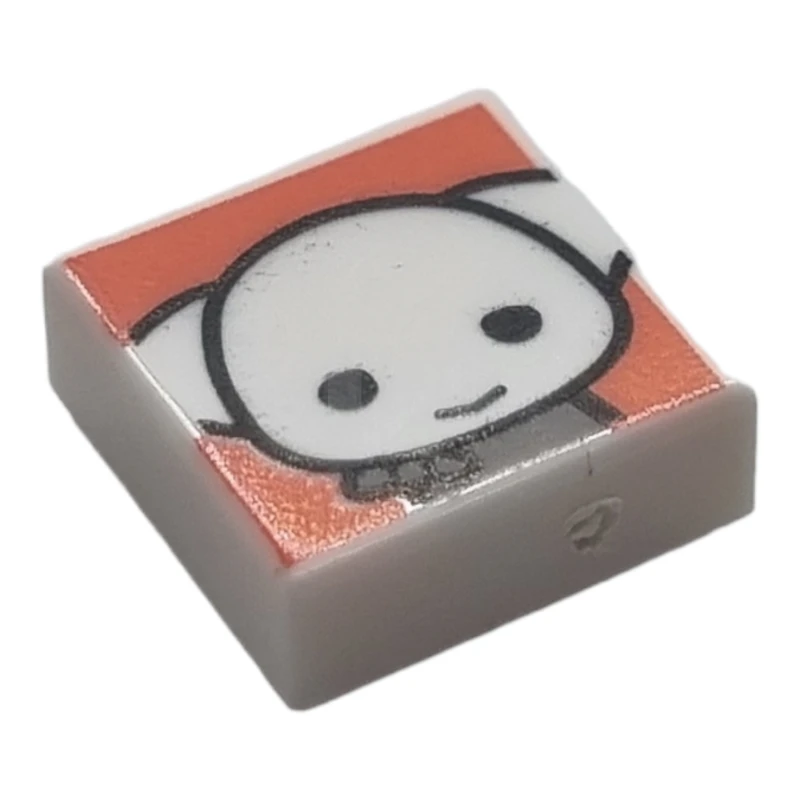 LEGO&reg; 6434352 - 3070pb302 - Fliese 1 x 1 mit Elfenkopf-Muster (Dobby)