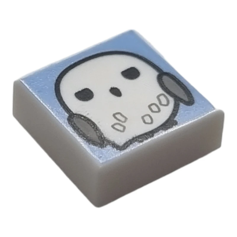 LEGO&reg; 6434352 - 3070pb299 - Fliese 1 x 1 mit Eulenmotiv (Hedwig)