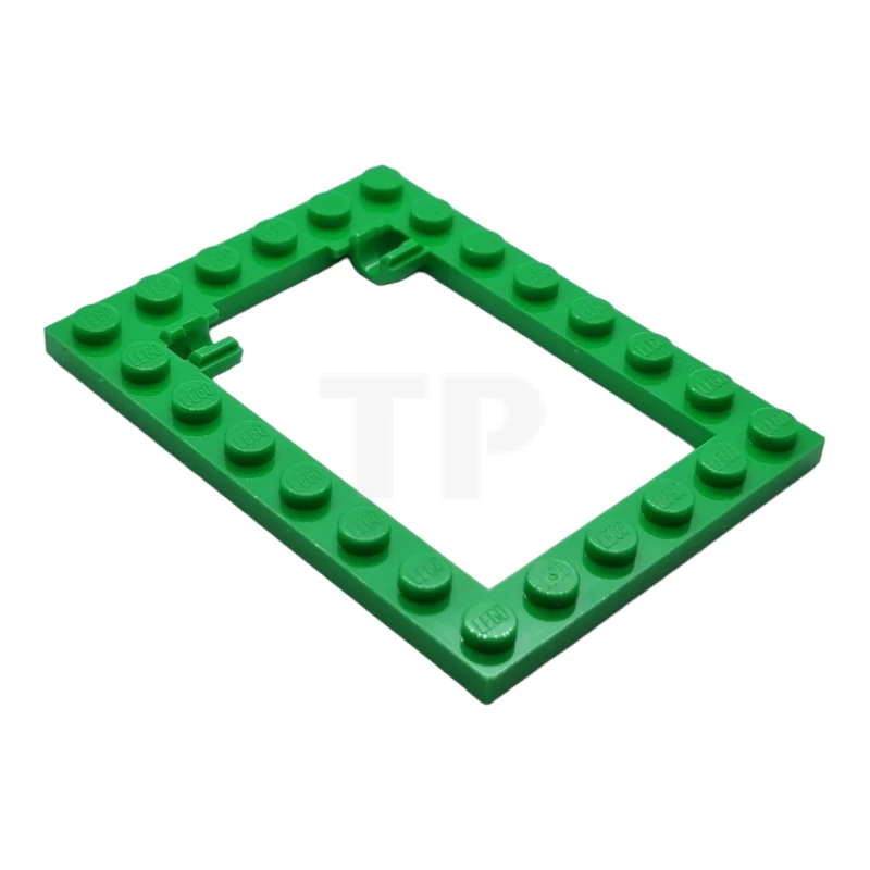 LEGO&reg; 6433571 - 92107 - Plate 6 x 8 Trap Door Frame Horizontal (Long Pin Holders)