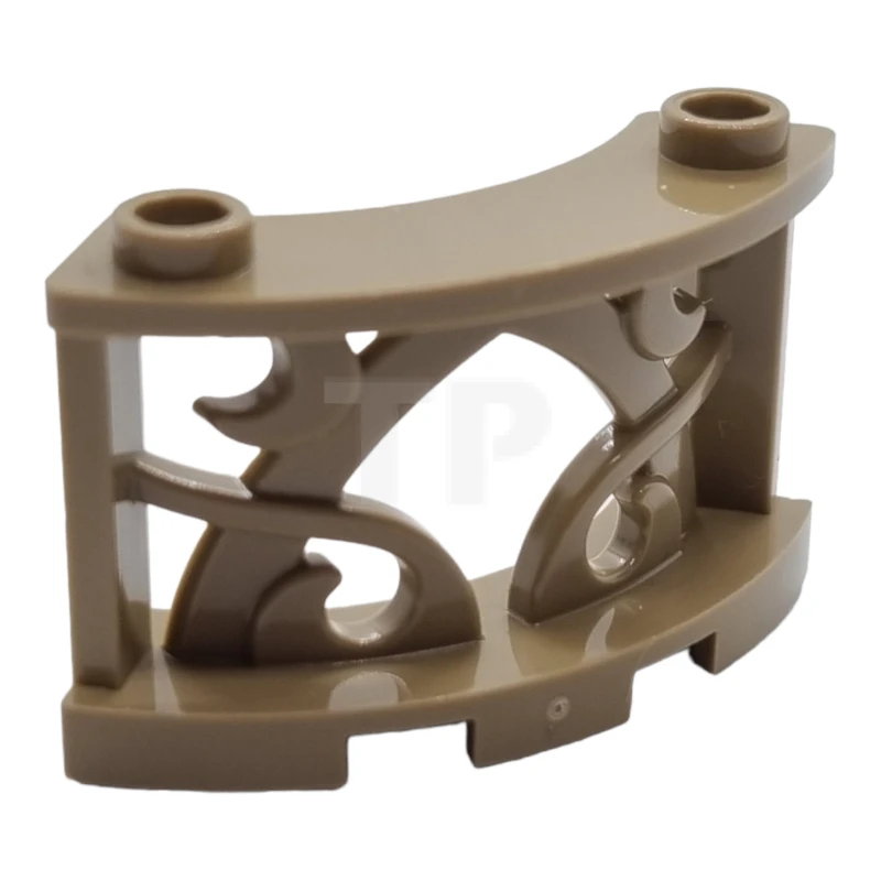 LEGO&reg; 6348154 - 41823 - Fence 3 x 3 x 2 Round - Ornamented