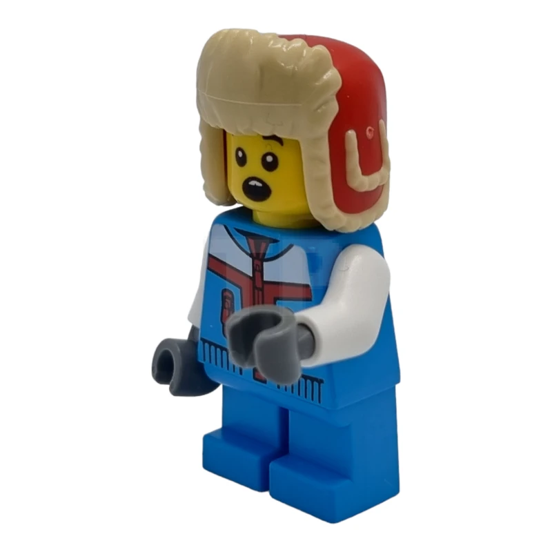 LEGO&reg; hol288 Child with Ushanka Hat