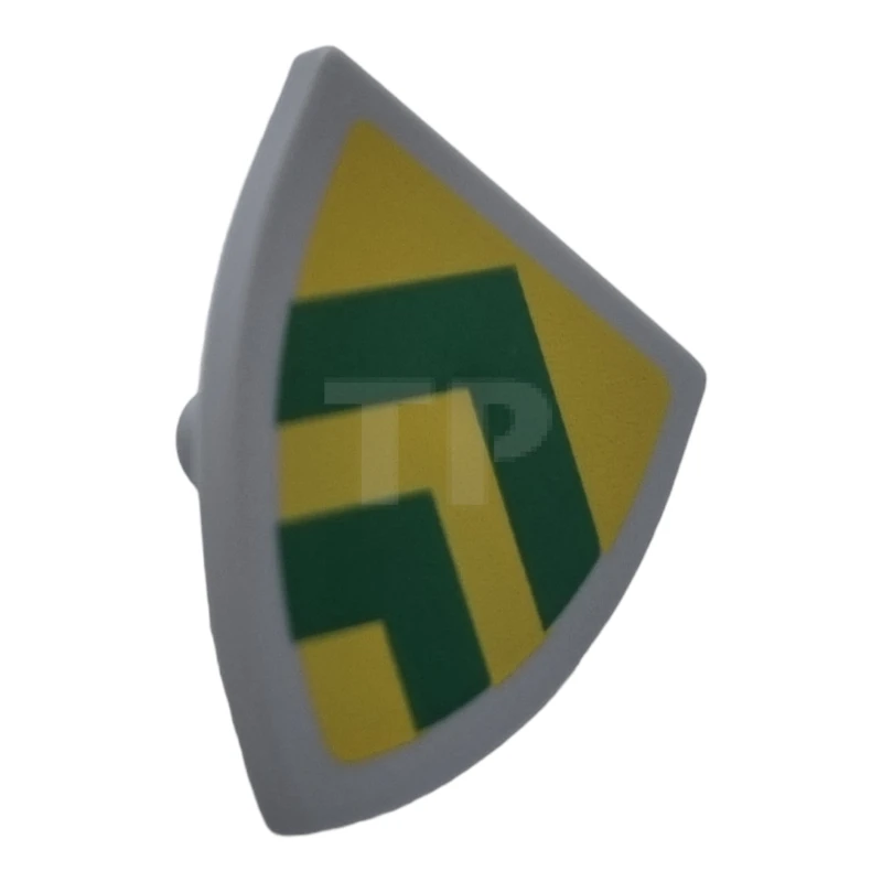 LEGO&reg; 6428491 - 3846pb059 - Shield Triangular with Chevrons Pattern