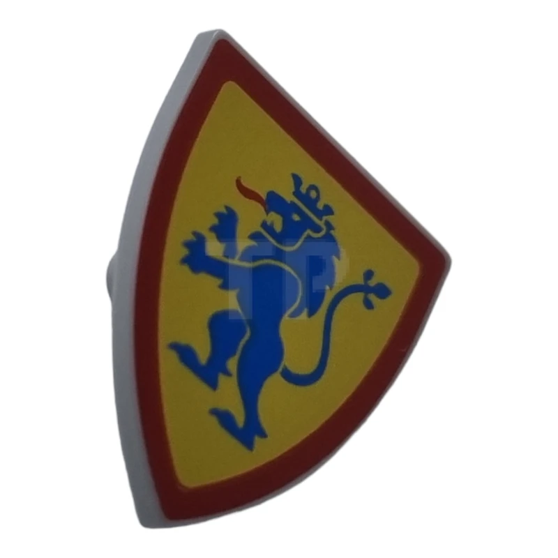 LEGO&reg; 6428486 - 3846pb062 - Shield Triangular with Lion Pattern