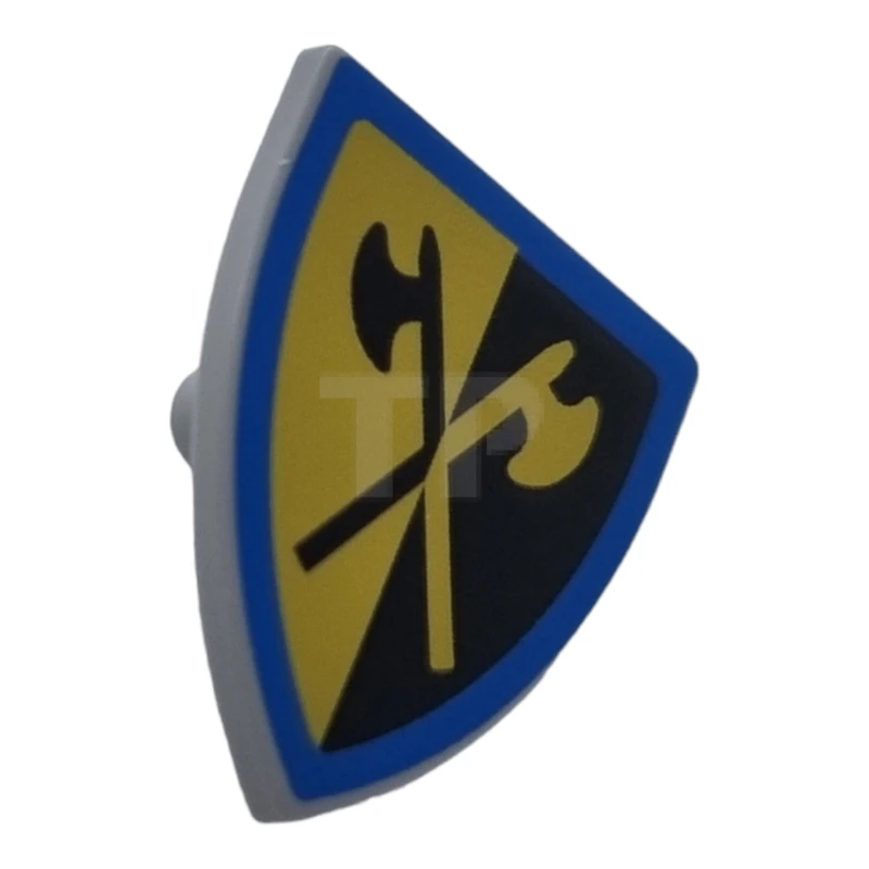 LEGO&reg; 6428495 - 3846pb066 - Shield Triangular with Halberds Pattern