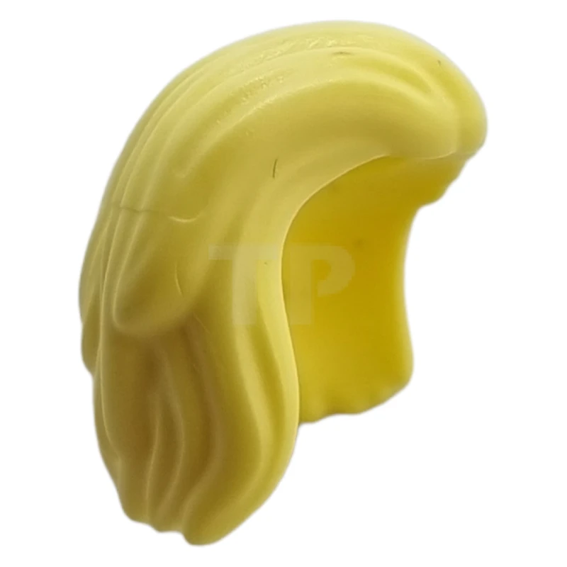 LEGO&reg; 6420636 - 76772 - Minifigure, Hair Mid-Length, All Swept to Right Side, Hole On Top - Hard Plastic