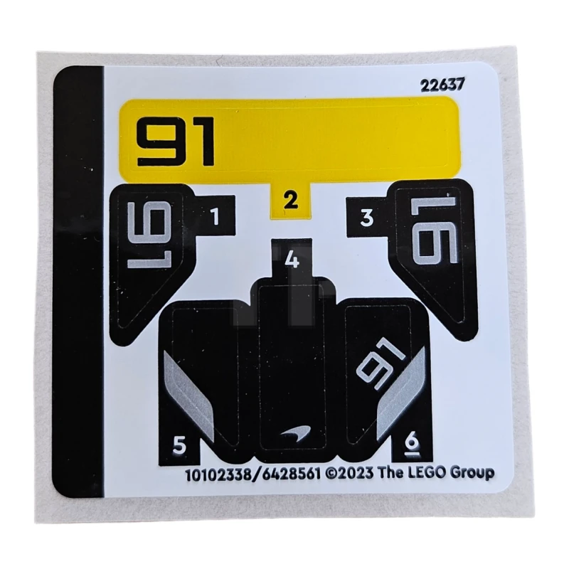 LEGO&reg; 6428561 - Pegatina para Set 30657