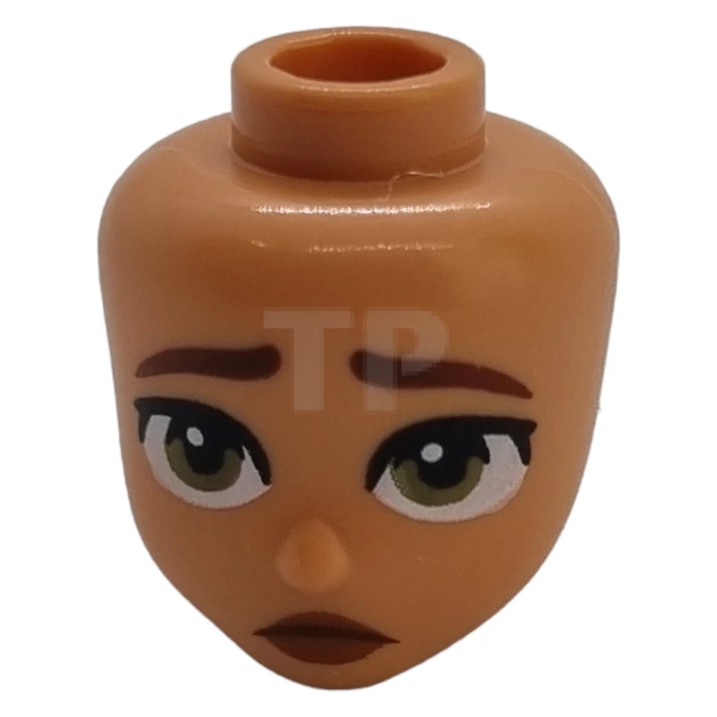 LEGO&reg; 6416629 - 101235 - Head Mini Doll with Sad Closed Mouth Pattern