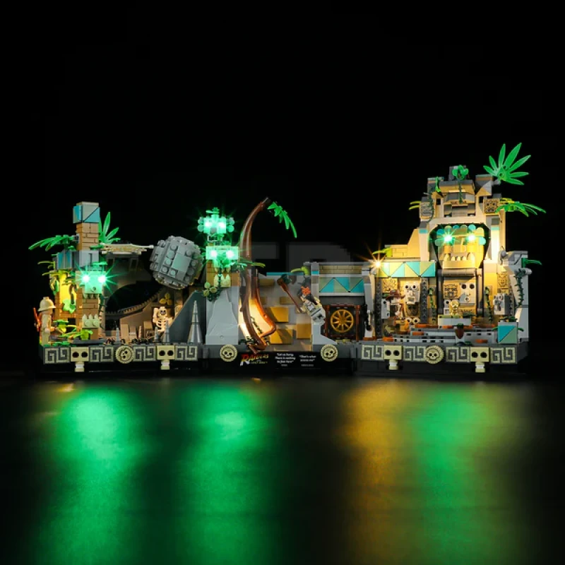 Kit d'éclairage pour LEGO® 77015 Temple de l'idole d'or.