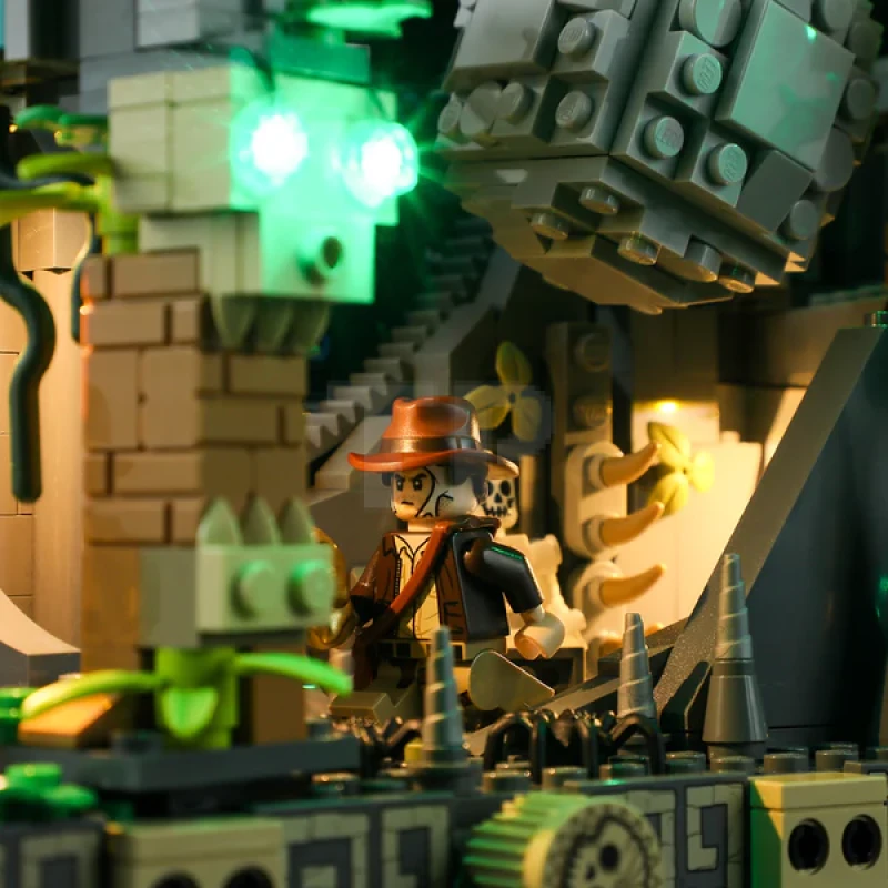 Kit d'éclairage pour LEGO® 77015 Temple de l'idole d'or.