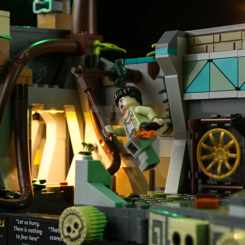 Kit d'éclairage pour LEGO® 77015 Temple de l'idole d'or.