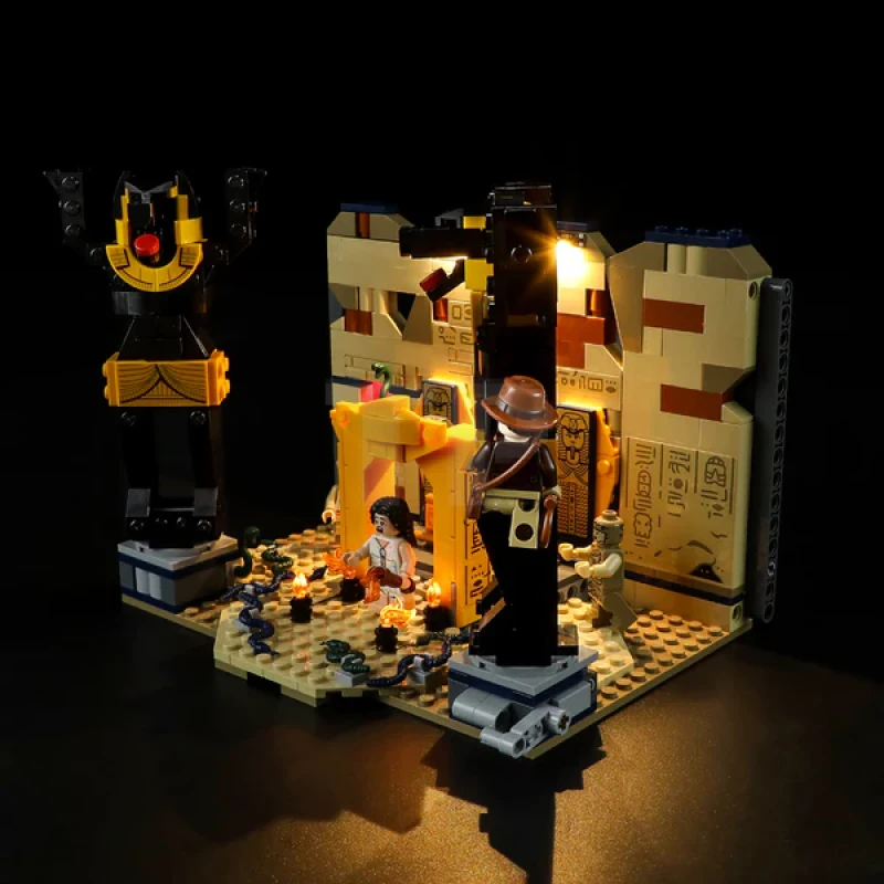 Light kit for LEGO® 77013 Escape from the Lost Tomb