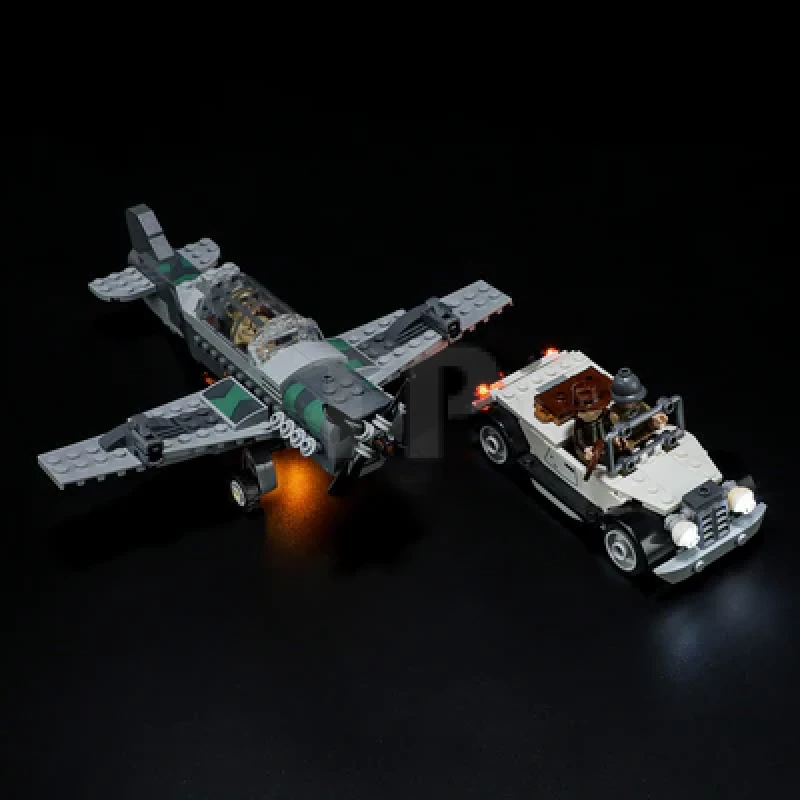 Light kit for LEGO® 77012 LEGO Fighter Plane Chase