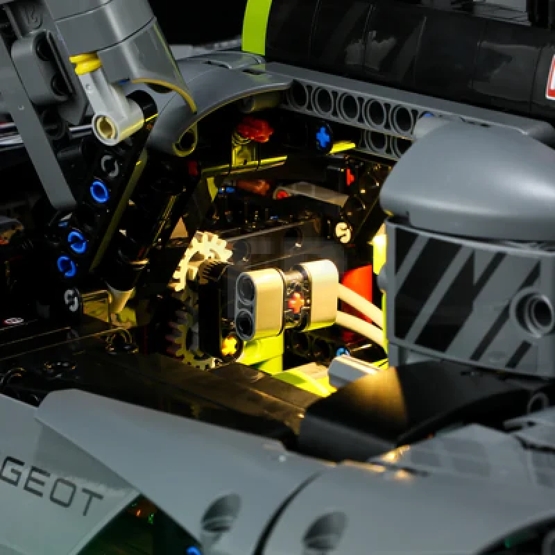 Kit de iluminación para LEGO® 42156 PEUGEOT 9X8 24H Le Mans Hybrid Hypercar