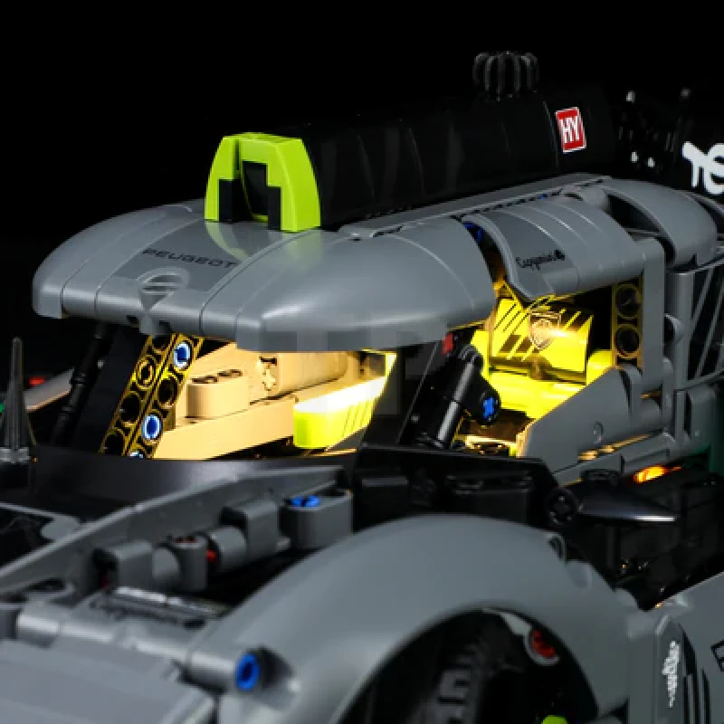 Kit de iluminación para LEGO® 42156 PEUGEOT 9X8 24H Le Mans Hybrid Hypercar