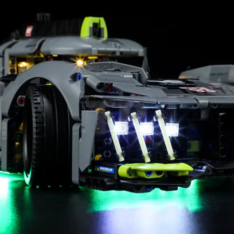 Kit de iluminación para LEGO® 42156 PEUGEOT 9X8 24H Le Mans Hybrid Hypercar