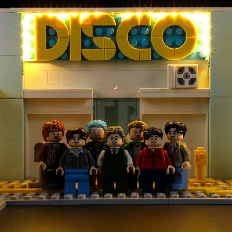 Light kit for LEGO® 21339 BTS Dynamite