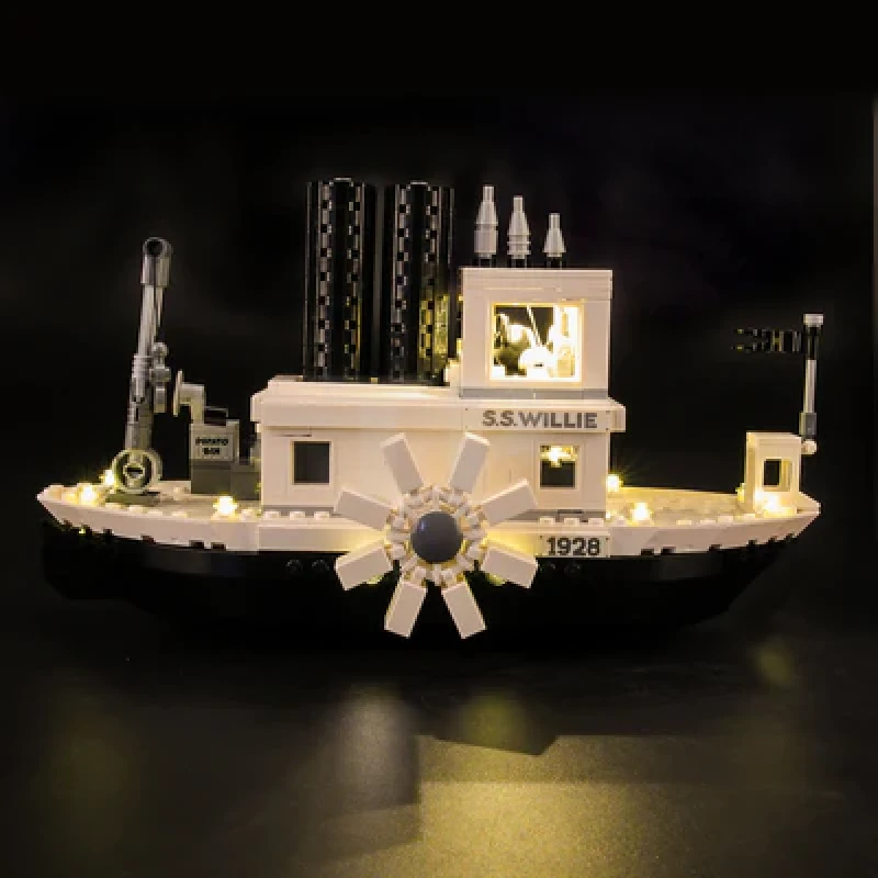 Kit d'éclairage pour LEGO® 21317 Steamboat Willie
