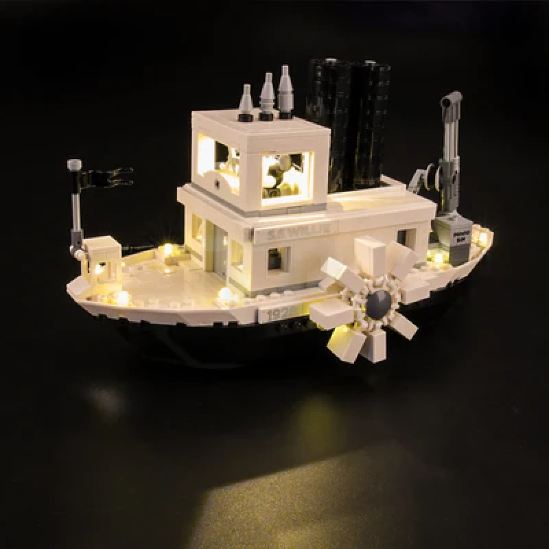 Kit d'éclairage pour LEGO® 21317 Steamboat Willie