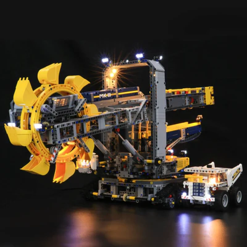 Light kit for LEGO® 42055 Bucket Wheel Excavator