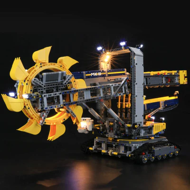 Light kit for LEGO® 42055 Bucket Wheel Excavator
