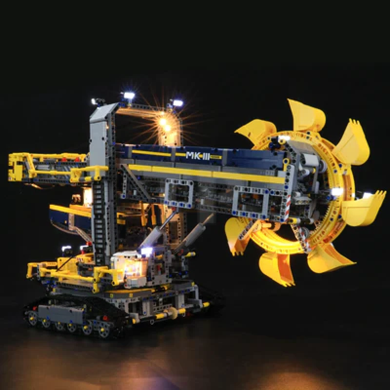 Light kit for LEGO® 42055 Bucket Wheel Excavator