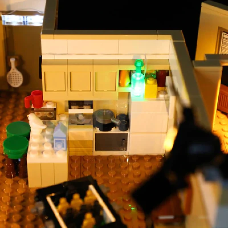 Light kit for LEGO® 10292 The Friends Apartments