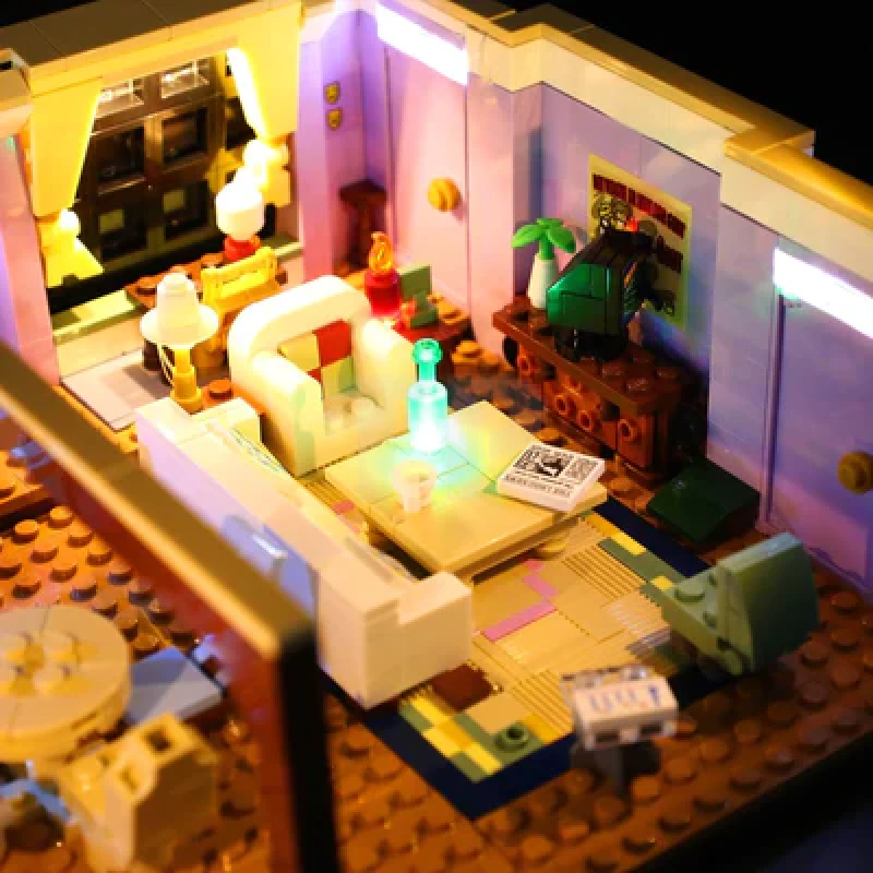 Light kit for LEGO® 10292 The Friends Apartments