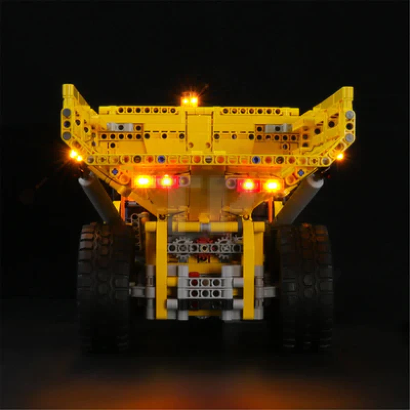 Light kit for LEGO® 42114 6x6 Volvo Articulated Hauler