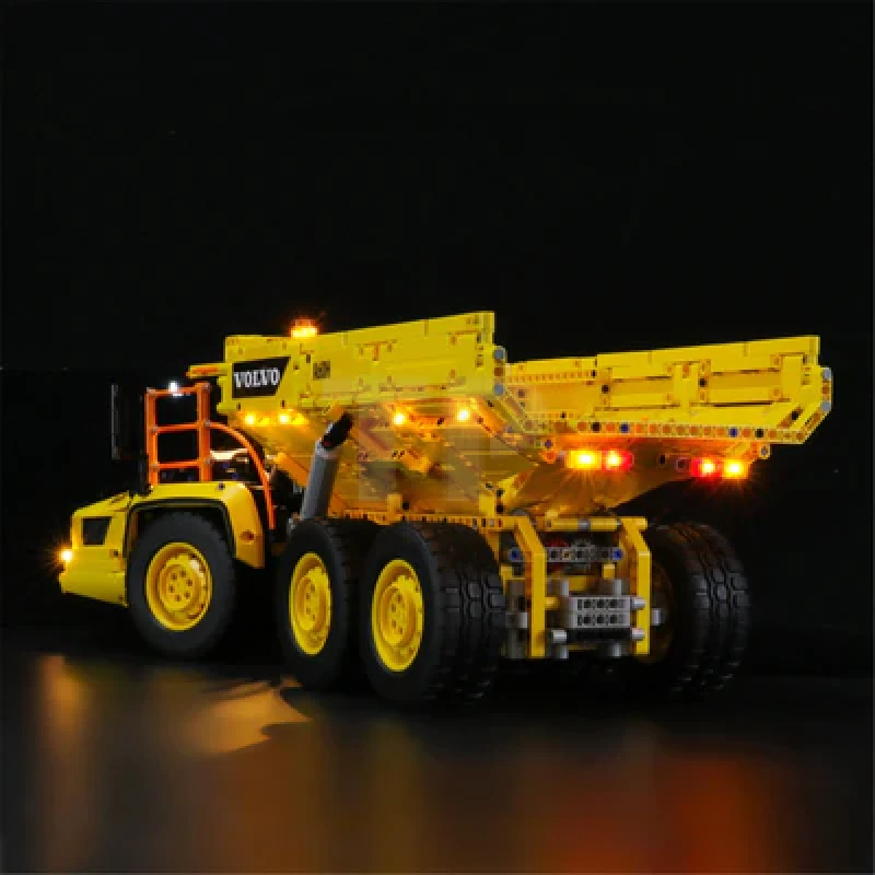 Light kit for LEGO® 42114 6x6 Volvo Articulated Hauler
