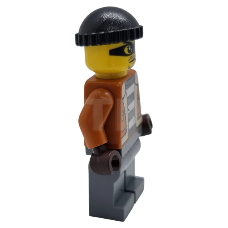 LEGO&reg; cty1566 Häftling in grauen Gefängnisstreifen