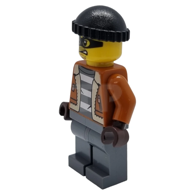 LEGO&reg; cty1566 Häftling in grauen Gefängnisstreifen