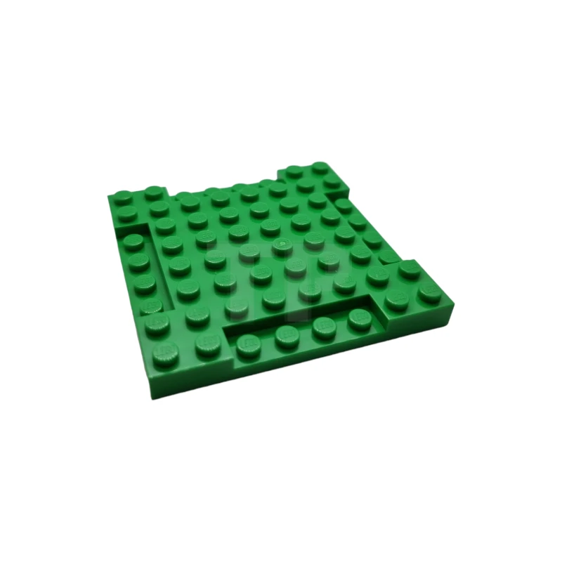 LEGO&reg; 6432298 - 2628 - Brique 8 x 8 x 2/3 avec des indentations de 1 x 4.
