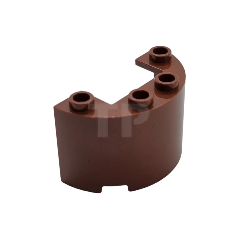 LEGO&reg; 6430292 - 24593 - Cylinder Half 2 x 4 x 2 with 1 x 2 Cutout