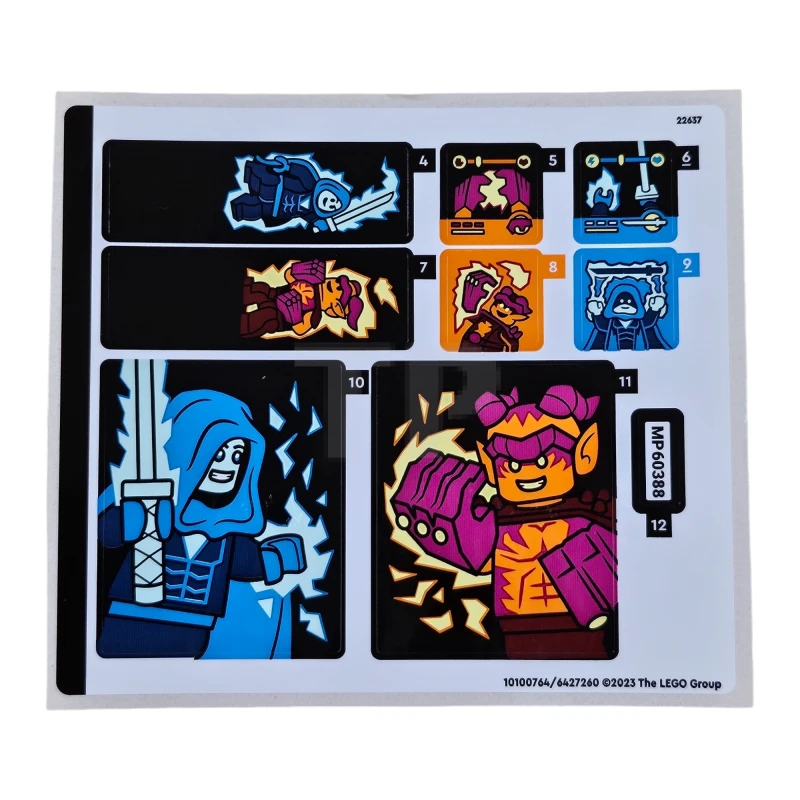 LEGO&reg; 6427260 - Autocollant pour l'ensemble 60388 - Feuille 1