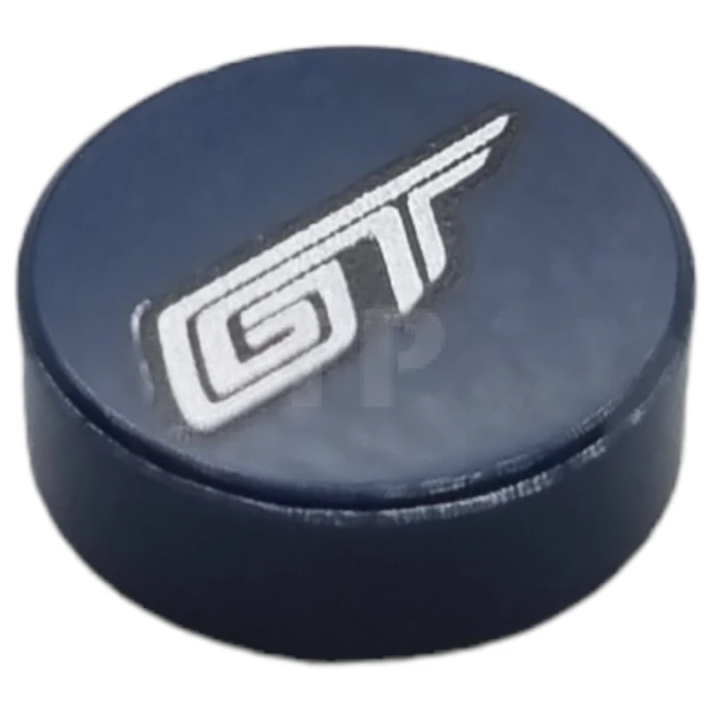 LEGO&reg; 6426364 - 98138pb368 - Tile 1 x 1 Round with 'GT' Pattern