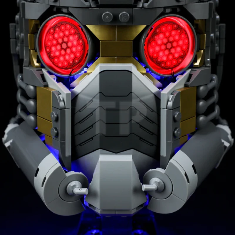 Set di illuminazione per l'Elmo di Star-Lord LEGO® 76251 Marvel