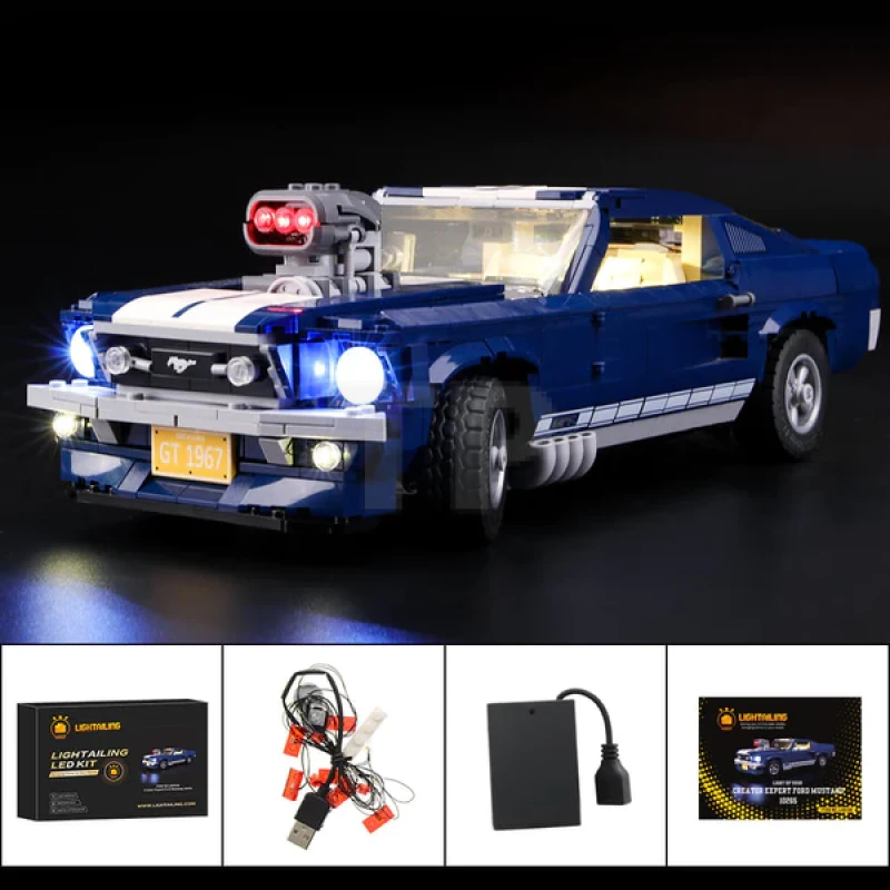 Light kit for LEGO® 10265 Ford Mustang