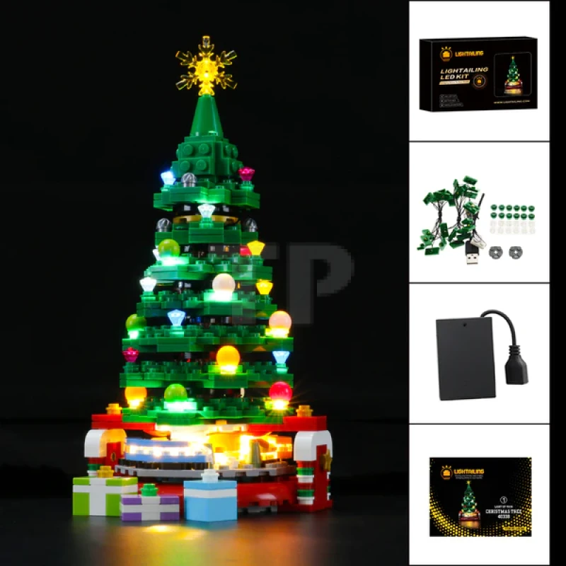 Light kit for LEGO® 40338 Christmas Tree