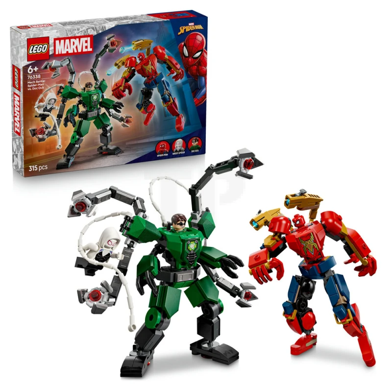 LEGO&reg; 76338 Le combat des robots : Spider-Man contre Docteur Octopus