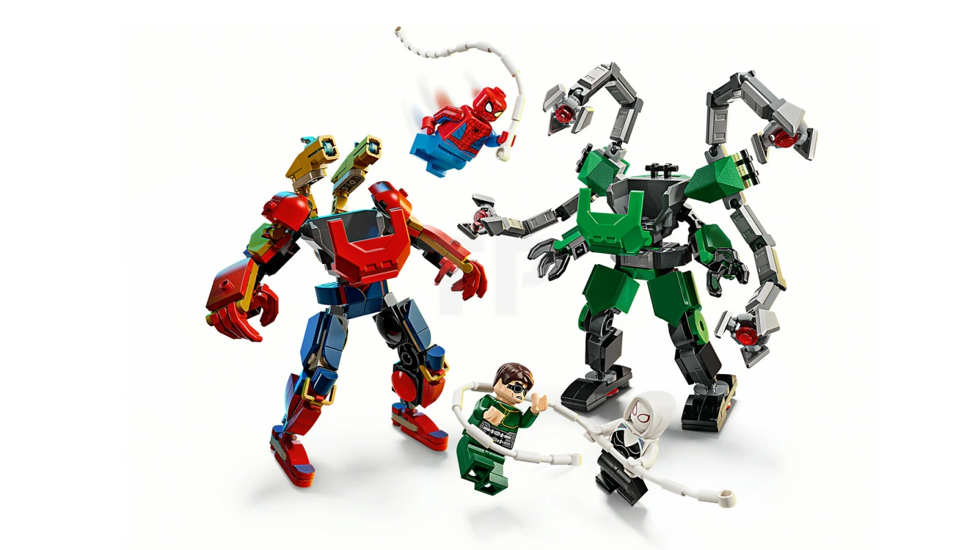 LEGO&reg; 76338 Le combat des robots : Spider-Man contre Docteur Octopus