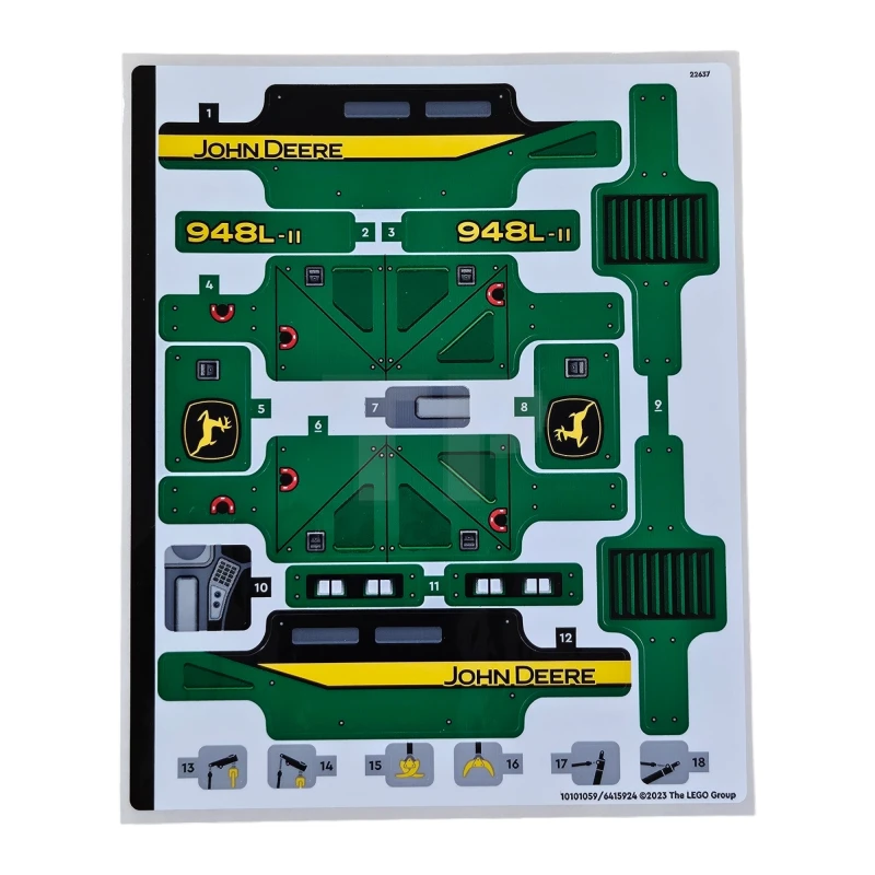 LEGO&reg; 6415924 - Sticker for Set 42157