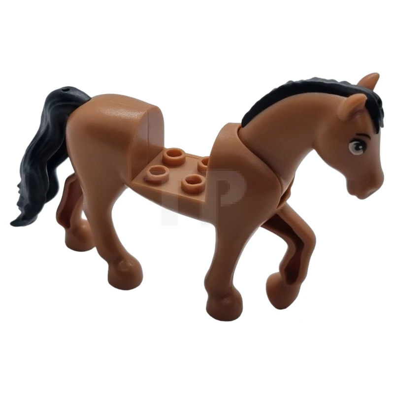 LEGO&reg; bb1279c01pb09 - 6435142 - Horse, Movable Neck with 2 x 2 Cutout