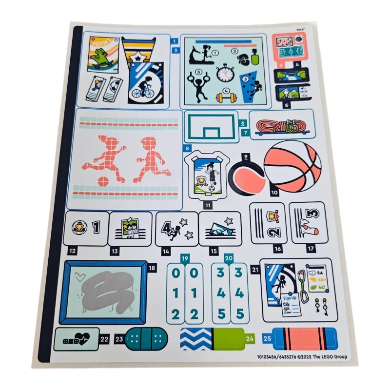 LEGO&reg; 6435276 - Sticker voor set 41744