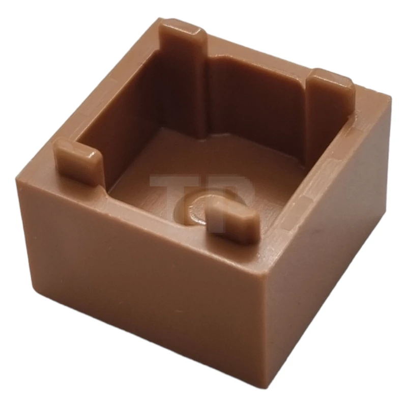 LEGO&reg; 6435640 - 2821 - Container, Box 2 x 2 x 1 - Top Opening with Raised Inner Bottom